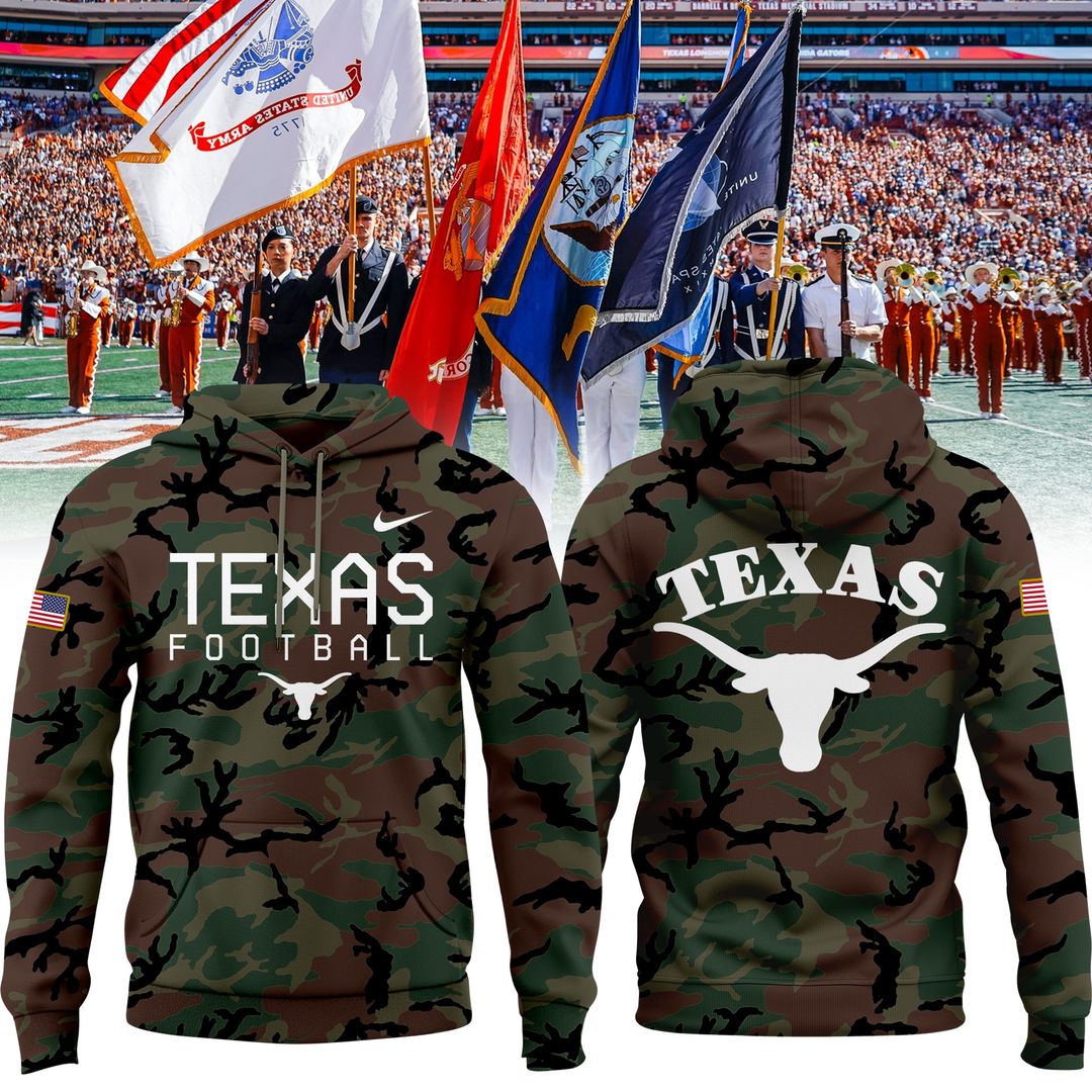 2024 Military Appreciation TEXAS LONGHORNS Hoodie