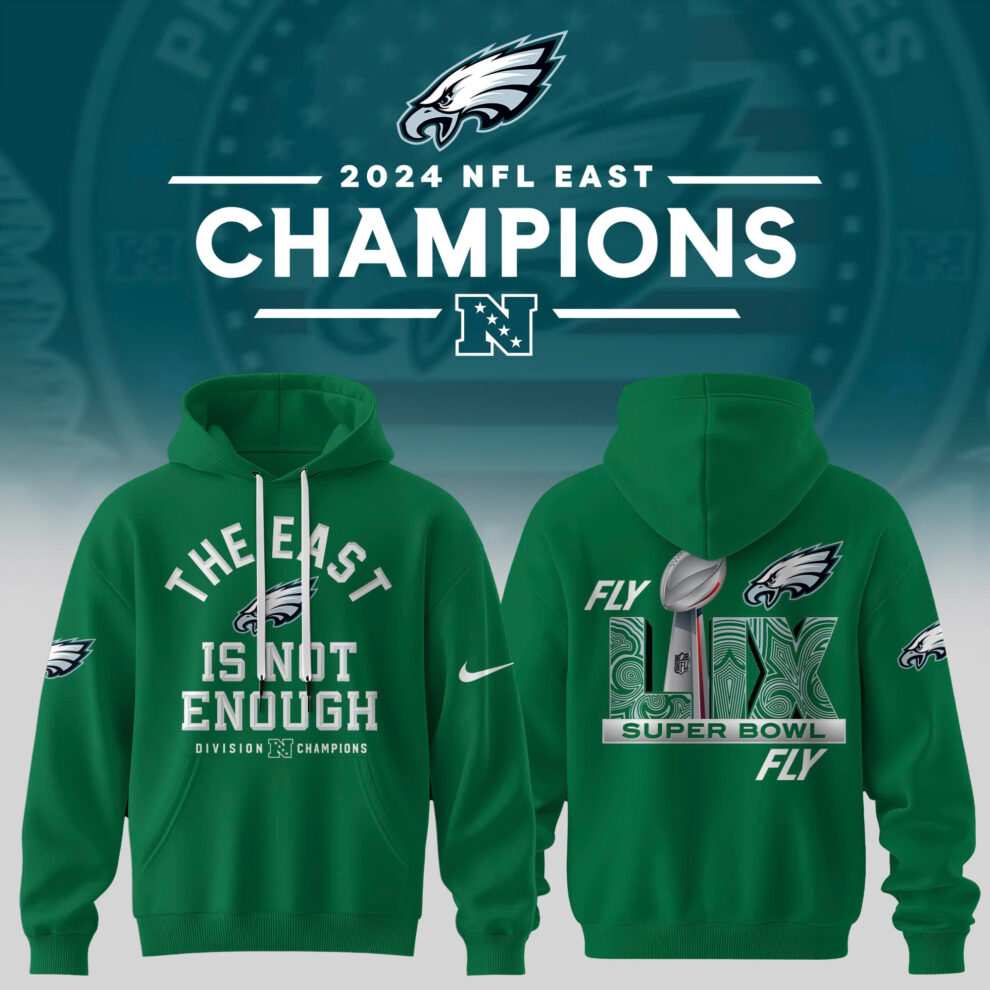 2024 NFC East Champions Philadelphia Eagles Hoodie