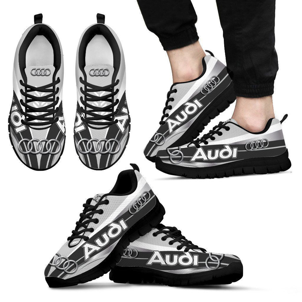 3D Printed Audi TTT-HL Sneakers Ver 1 For Men & Women (Grey)