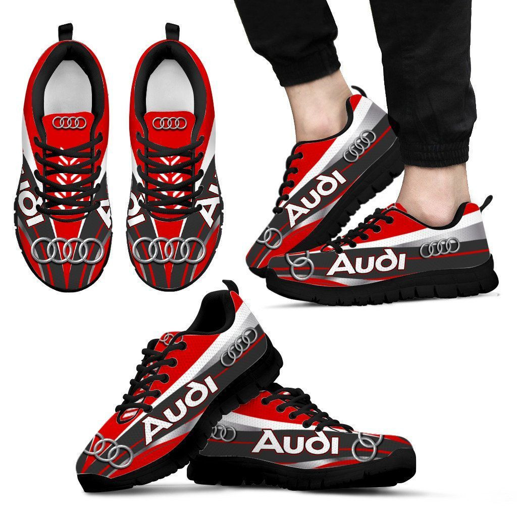 3D Printed Audi TTT-HL Sneakers Ver 1 For Men & Women (Red)