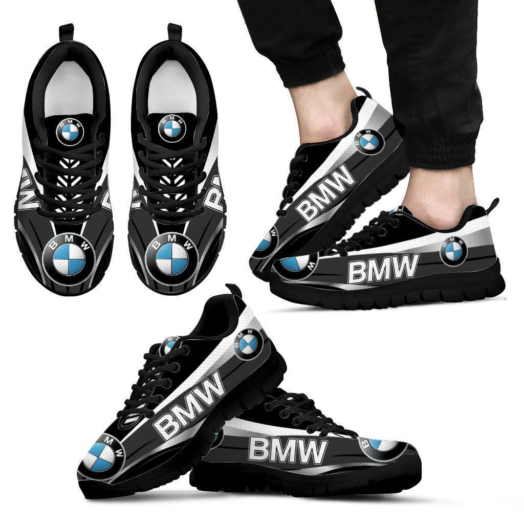 3D Printed BMW  Sneakers For Men & Women Ver1 (Black)