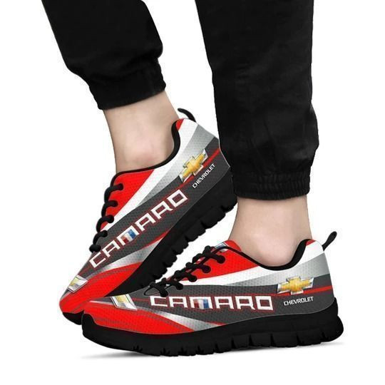 3D Printed Chevrolet Camaro Nta Sneakers For Men & Women Ver 10 (Red)