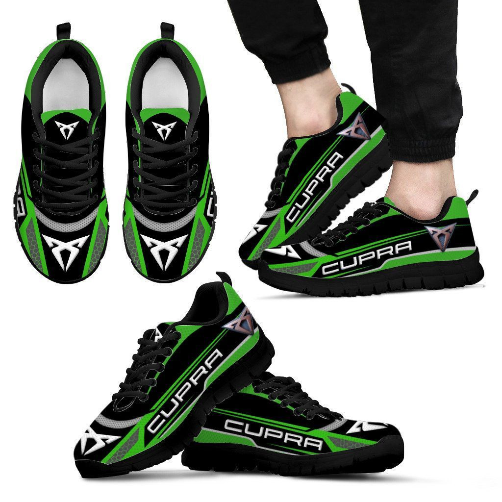 3D Printed CUPRA TT Sneakers Ver 1 For Men & Women (Green)