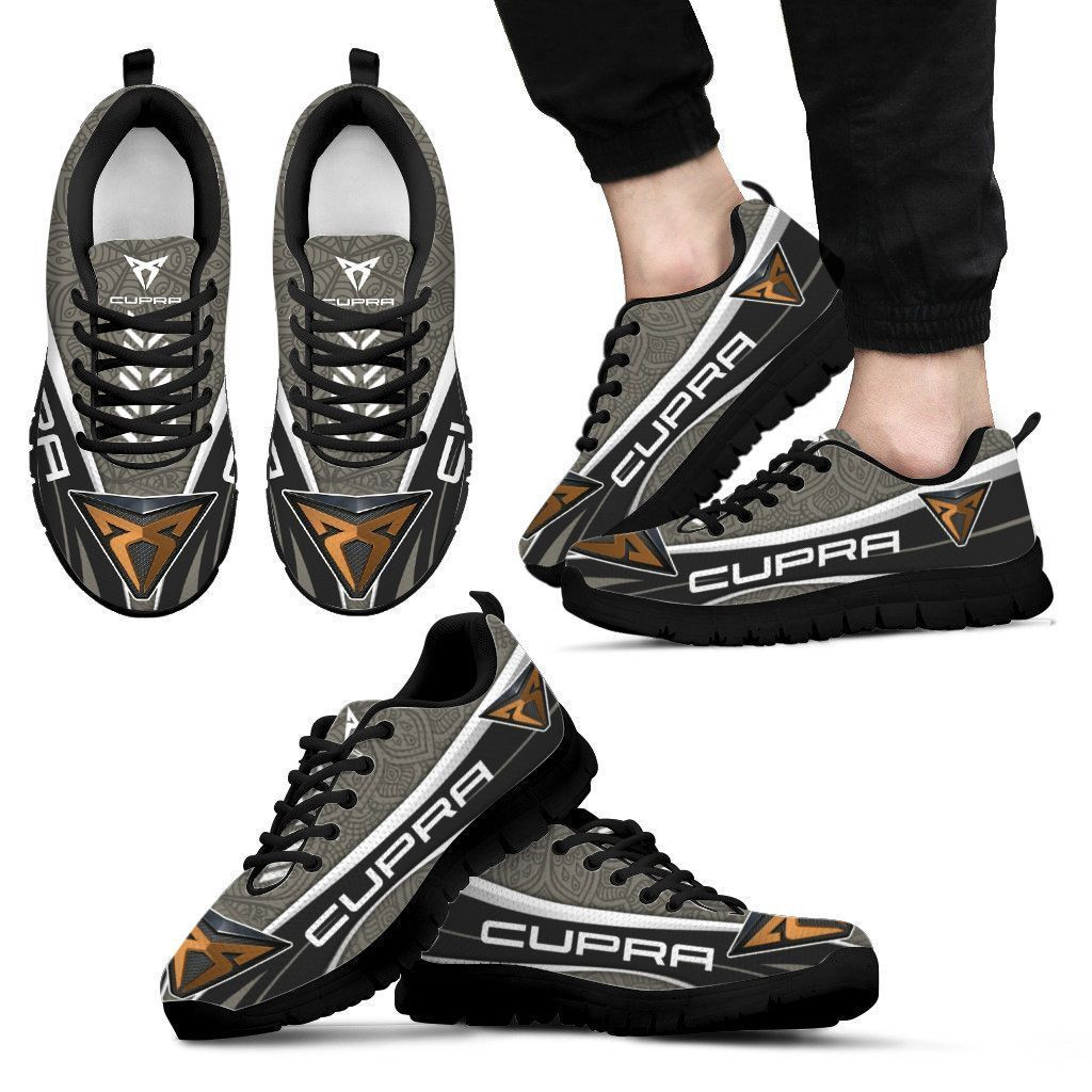3D Printed CUPRA TT Sneakers Ver 2 For Men & Women (Grey)