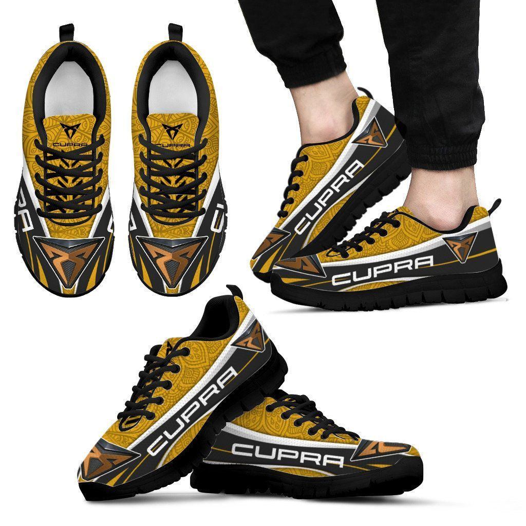 3D Printed CUPRA TT Sneakers Ver 2 For Men & Women (Yellow)