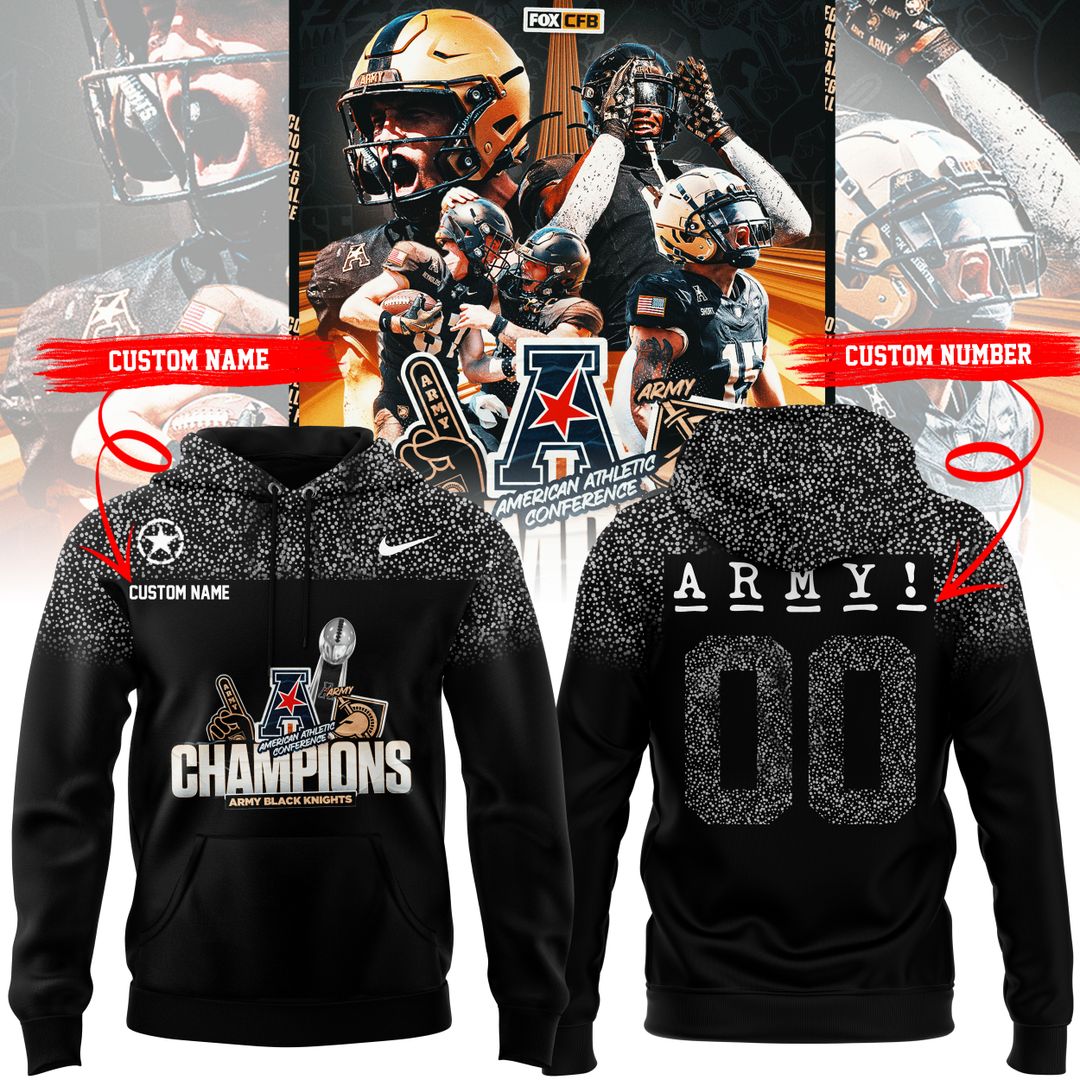 ACC Champions Army Football unisex Hoodie