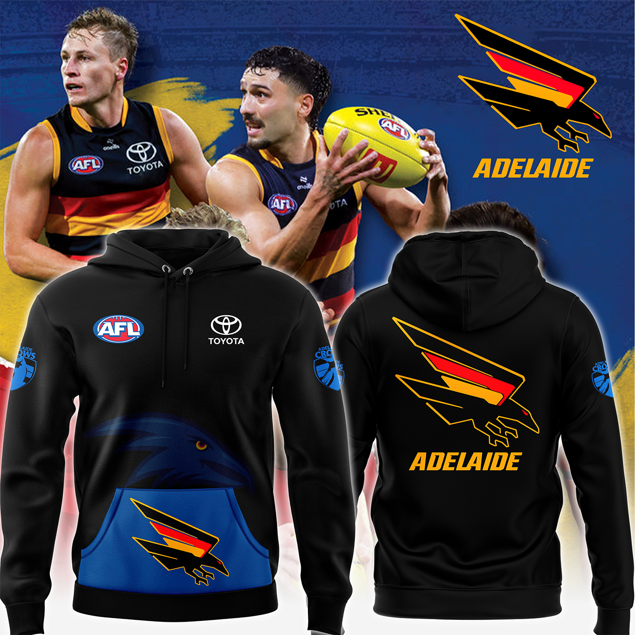 Adelaide Crows Made From South Australia hoodie