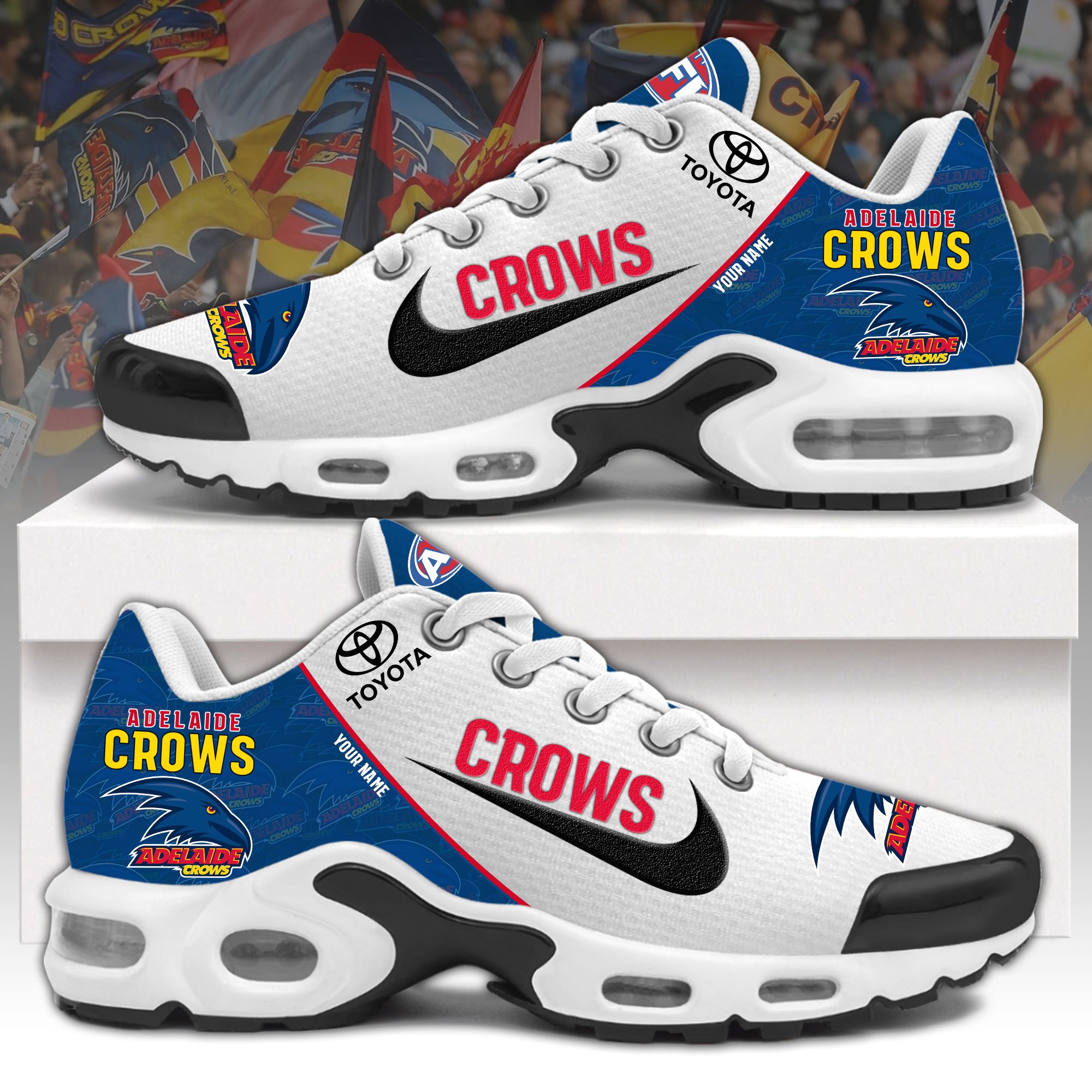 Adelaide Crows Personalized Shoes