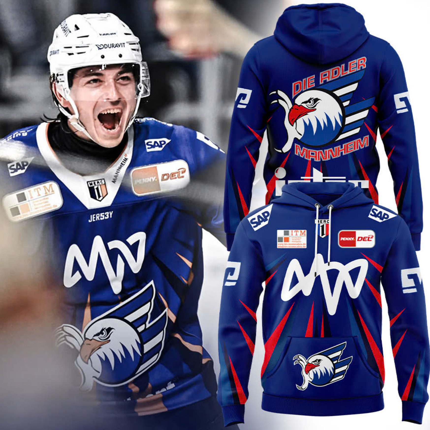 Adler Mannheim New Hoodie