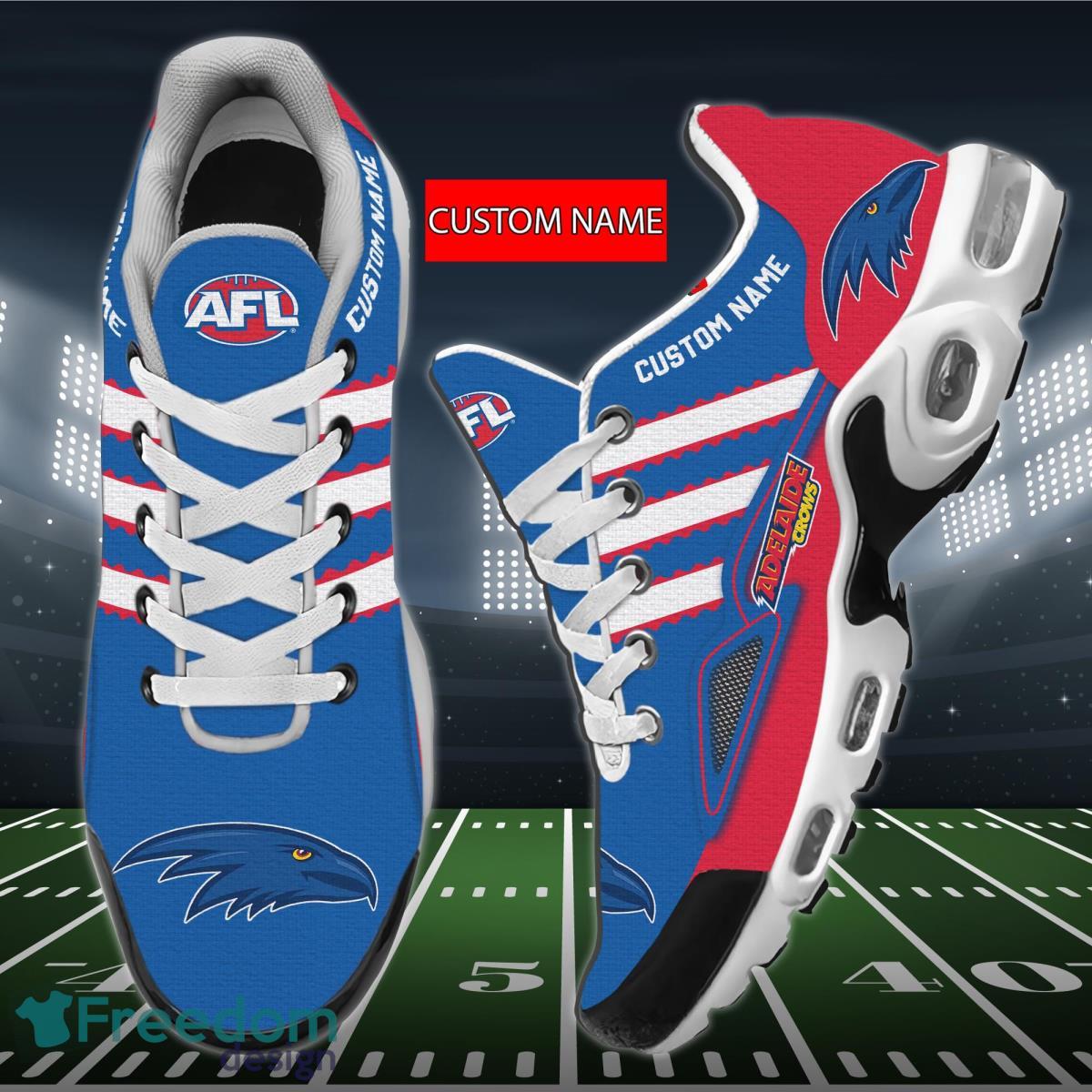 AFL Adelaide Crows Personalized Name Air Cushion Sports Shoes Sneaker KLTNS220495