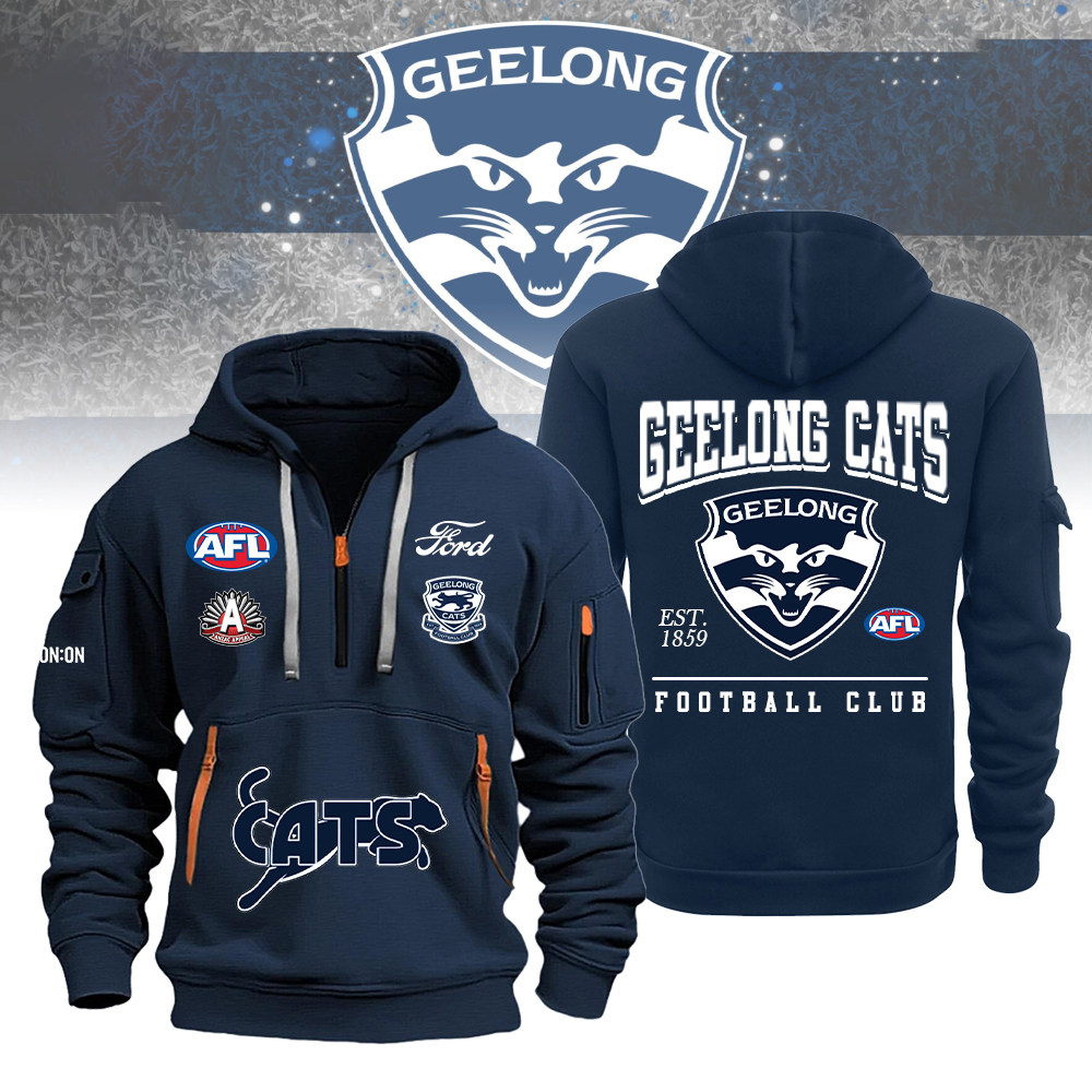 AFL Geelong Cats ANZAC Day New Hoodie  LIMITED