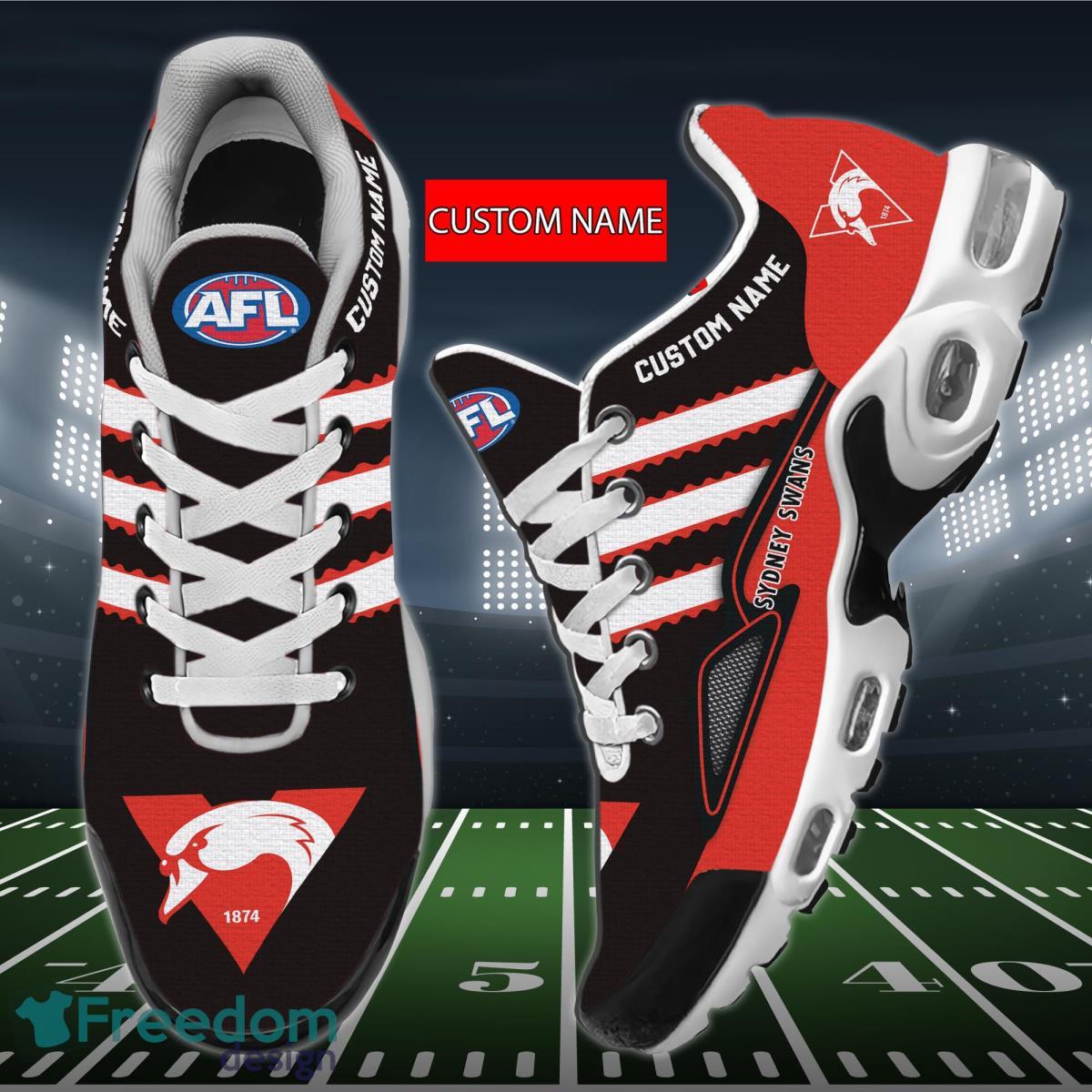 AFL Sydney Swans Personalized Name Air Cushion Sports Shoes Sneaker KLTNS220510