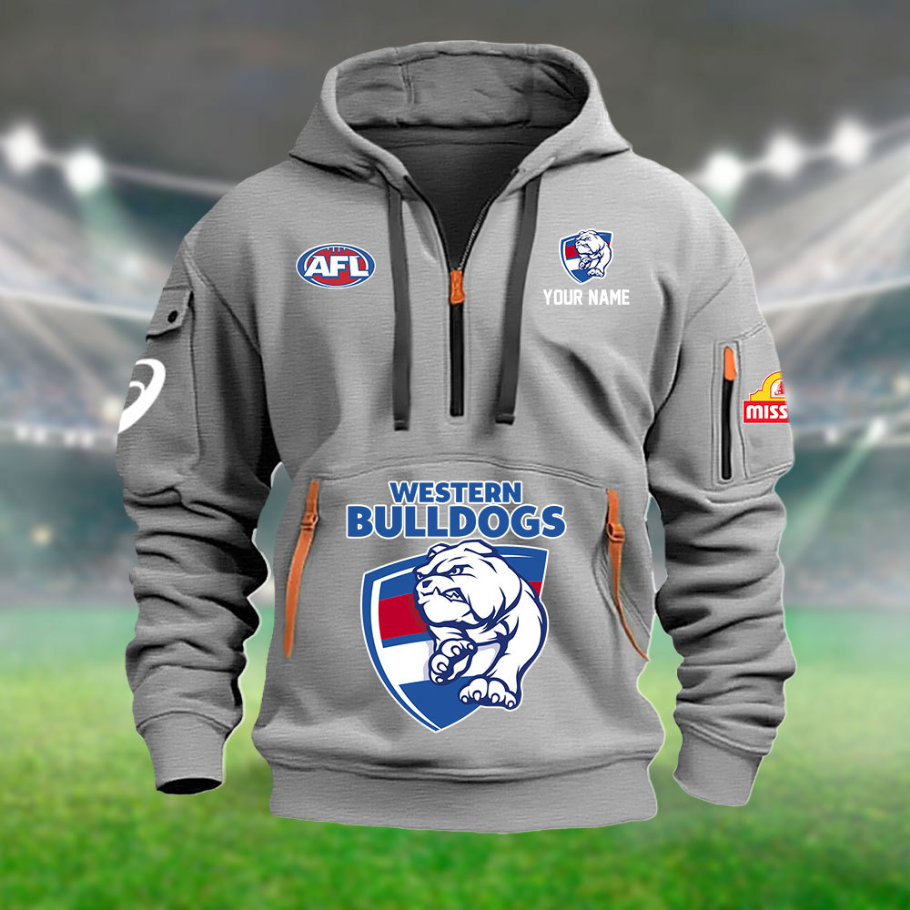 AFL Western Bulldogs Heavy Hoodie