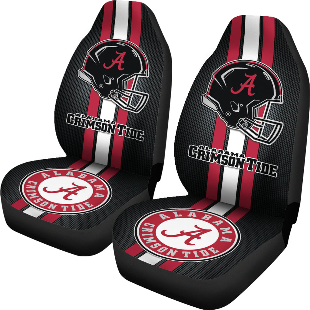 Alabama Crimson Tide Car Seat Covers Helmet DRC220819-03
