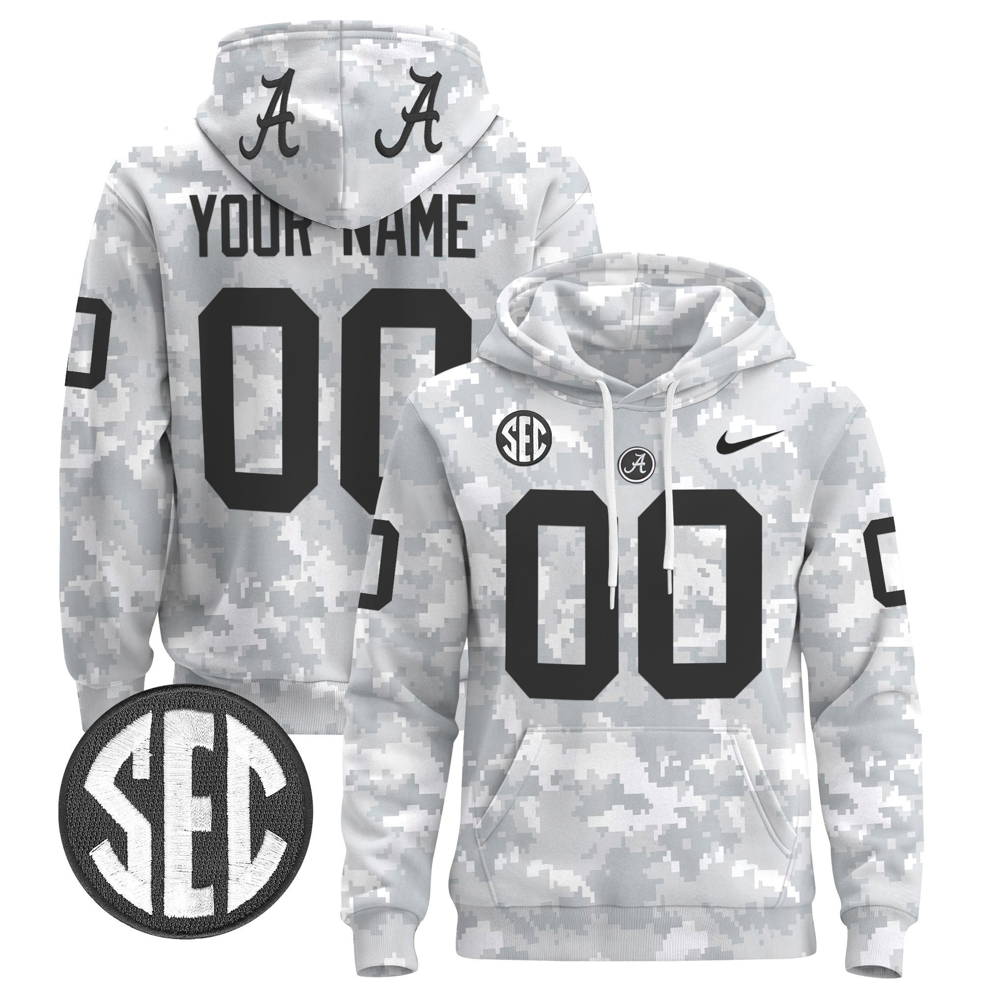 Alabama Crimson Tide Football Hoodie