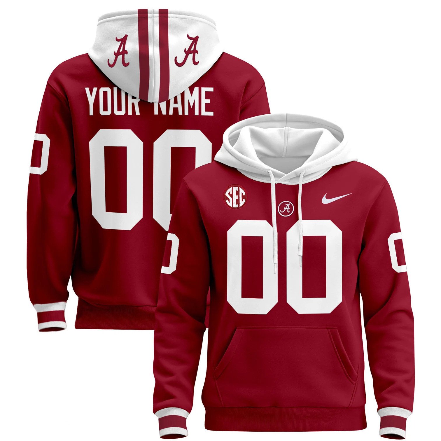 Alabama Crimson Tide Football Hoodie