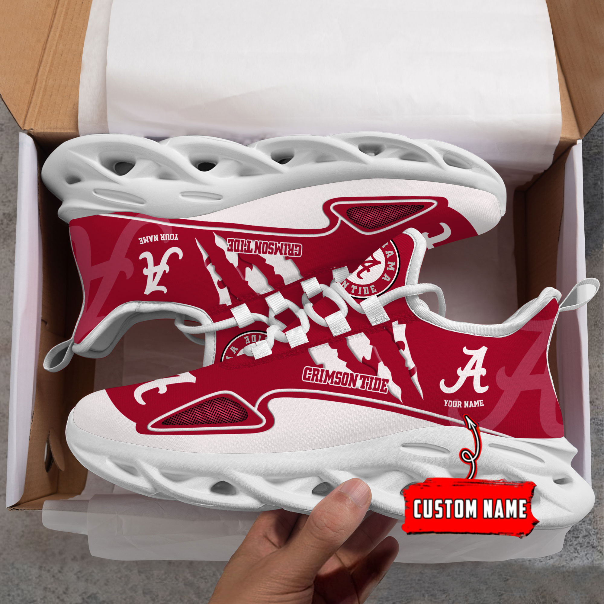 Alabama Crimson Tide Max Soul Shoes