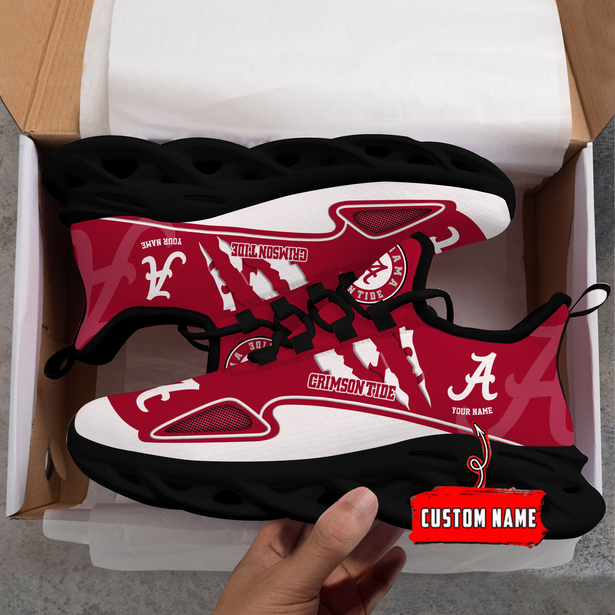 Alabama Crimson Tide Max Soul Shoes