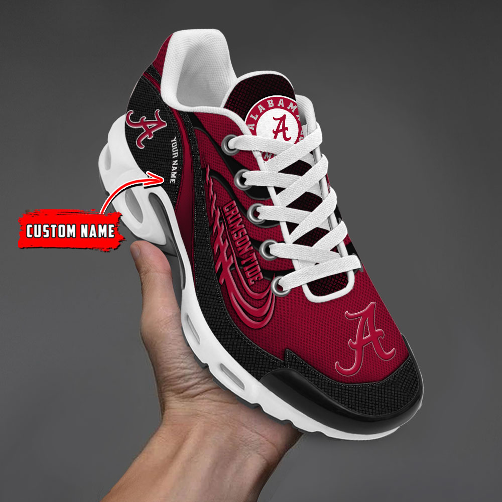 Alabama Crimson Tide Personalized Name Air Cushion Sports Shoes Sneaker KLTNS220564