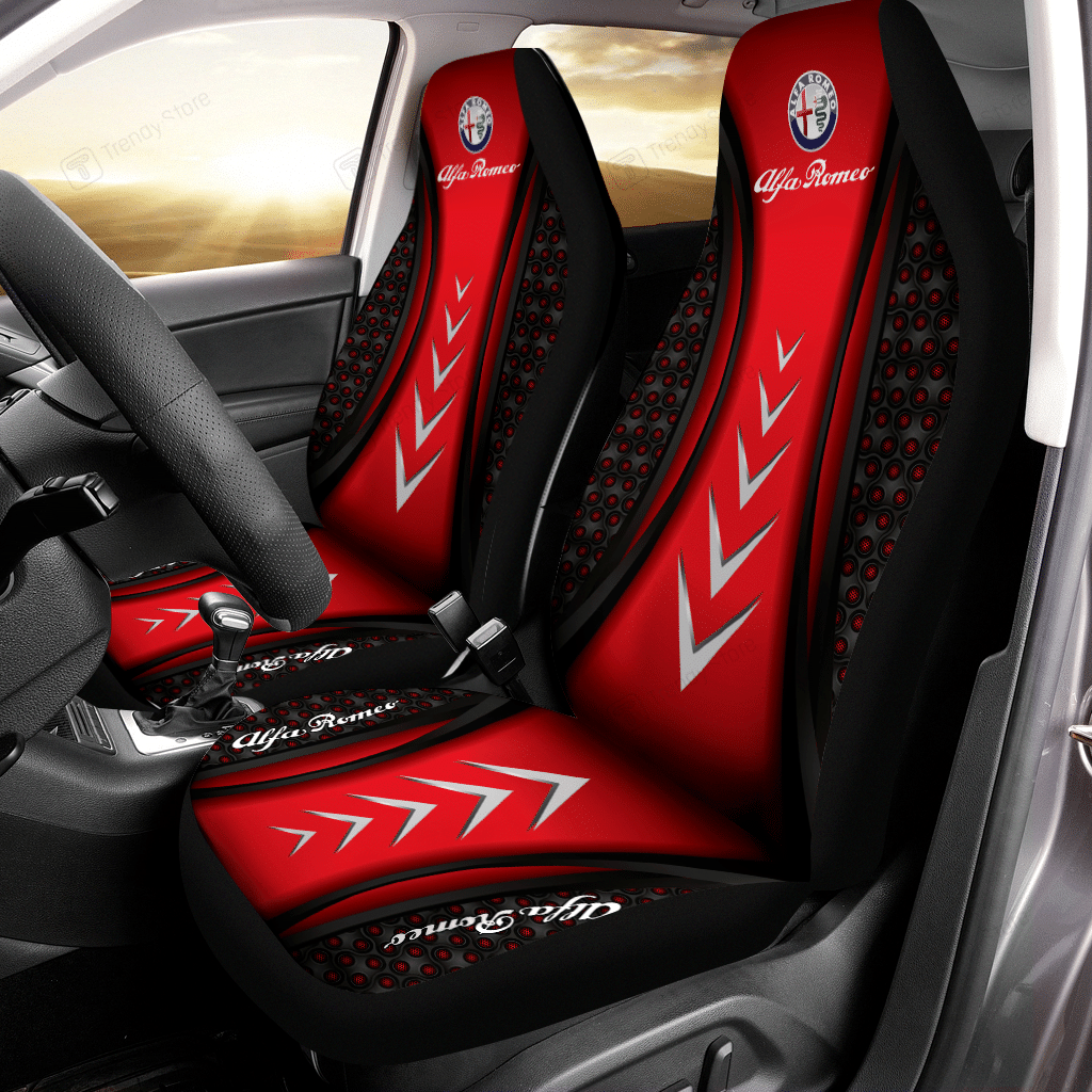 Alfa Romeo Car Seat Cover (Set Of 2)