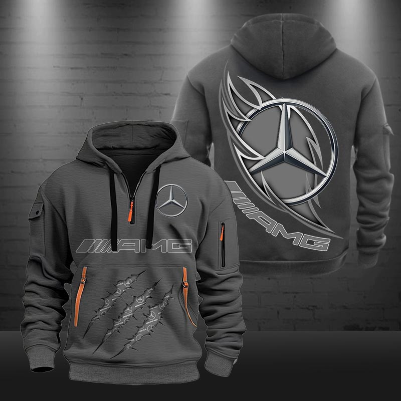 AMG New Zip Hoodie 04 Multicolor
