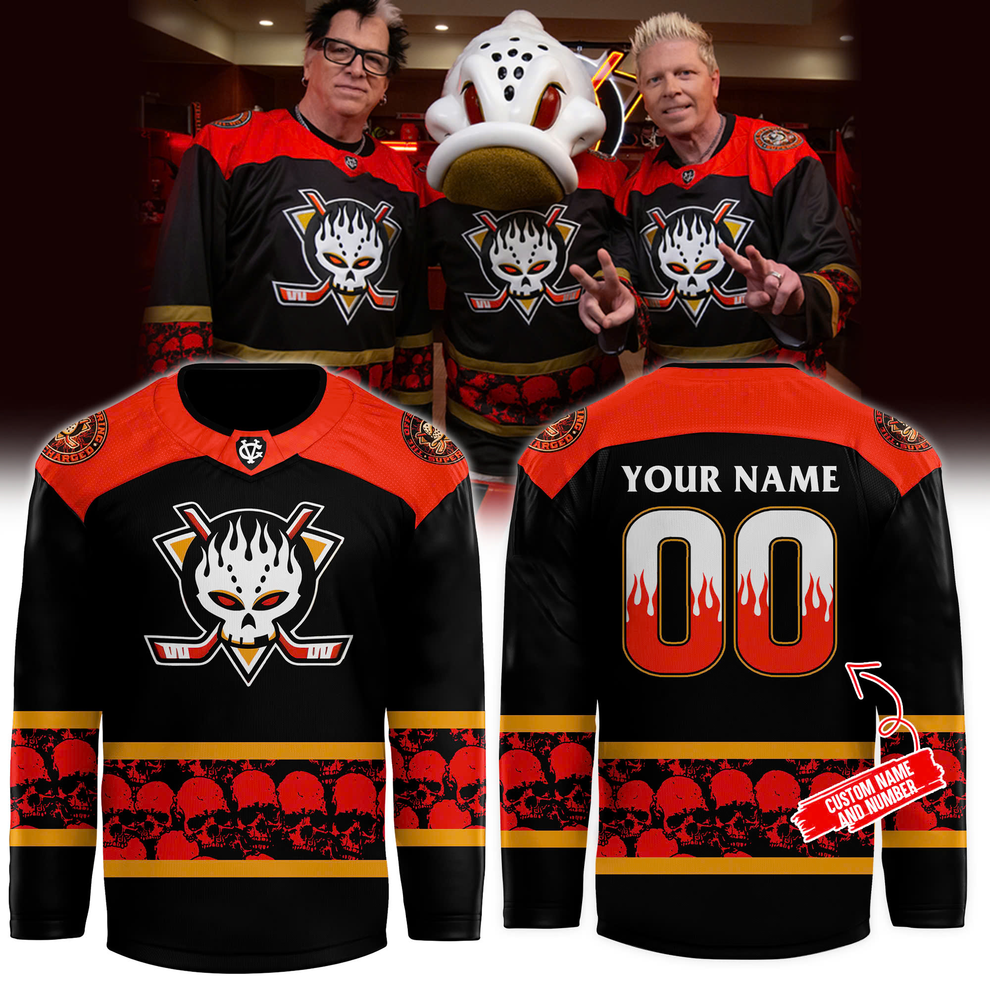 Anaheim Ducks Come Out &amp; Play Night Jersey