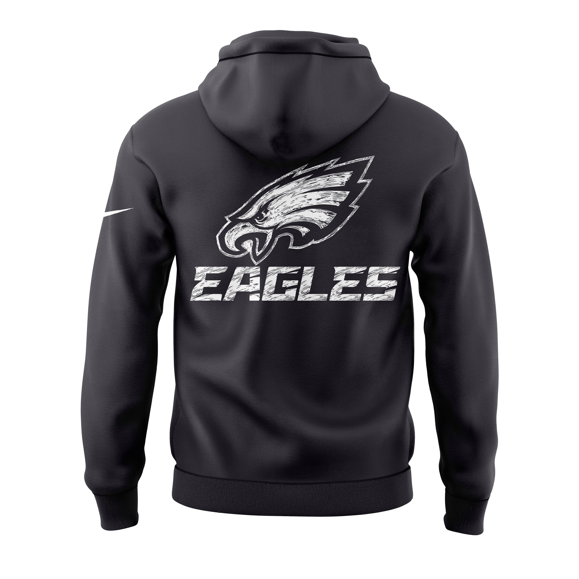 Anthracite Philadelphia Eagles Super Bowl LIX Champions Locker Room Trophy Collection Hoodie