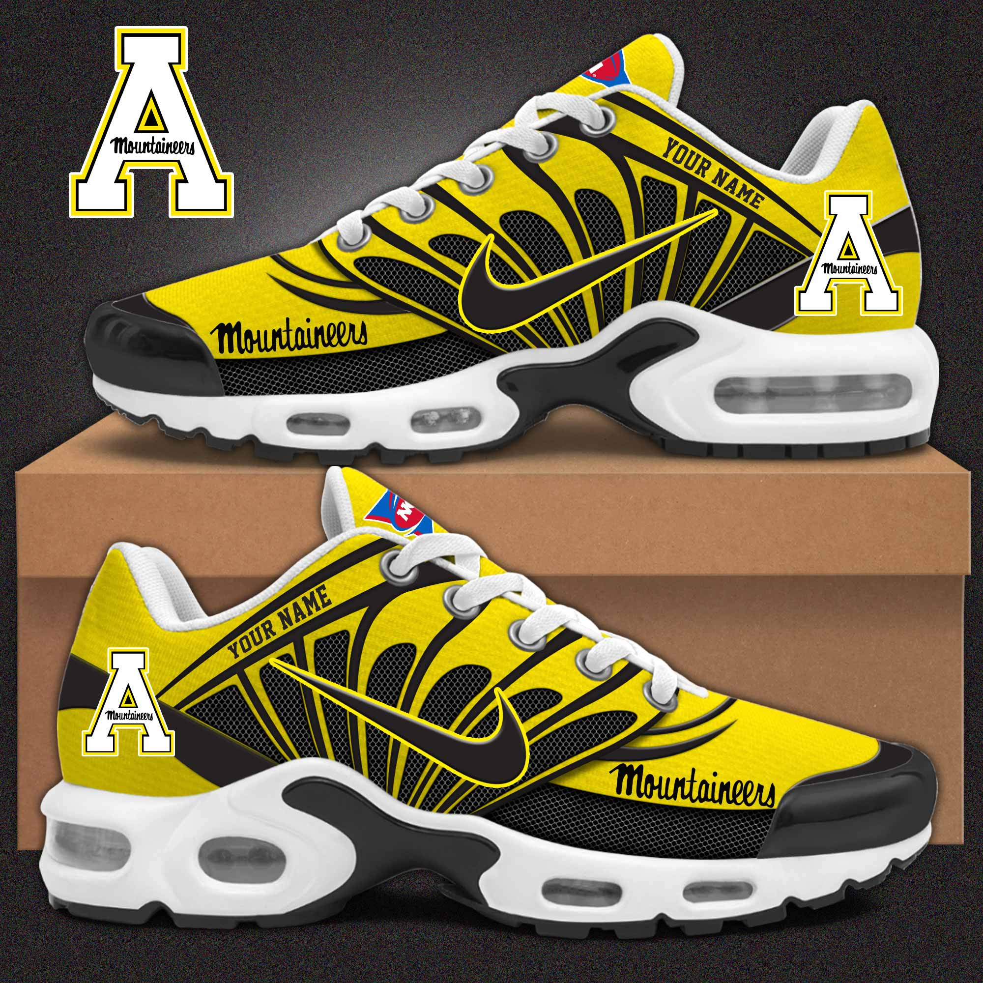Appalachian State Mountaineers Personalized Shoes S516508