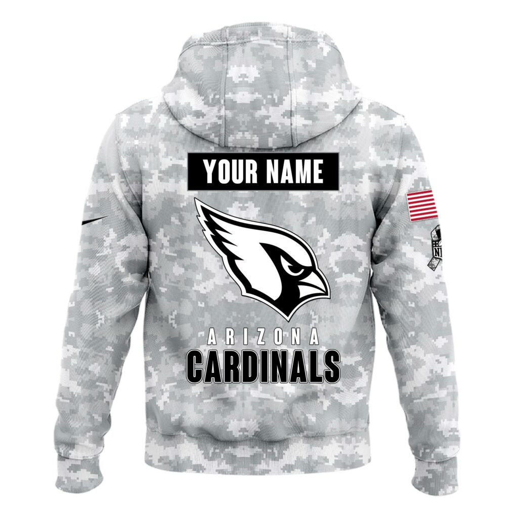 Arizona Cardinals Arctic Camo Salute to Service Club Hoodie Edition