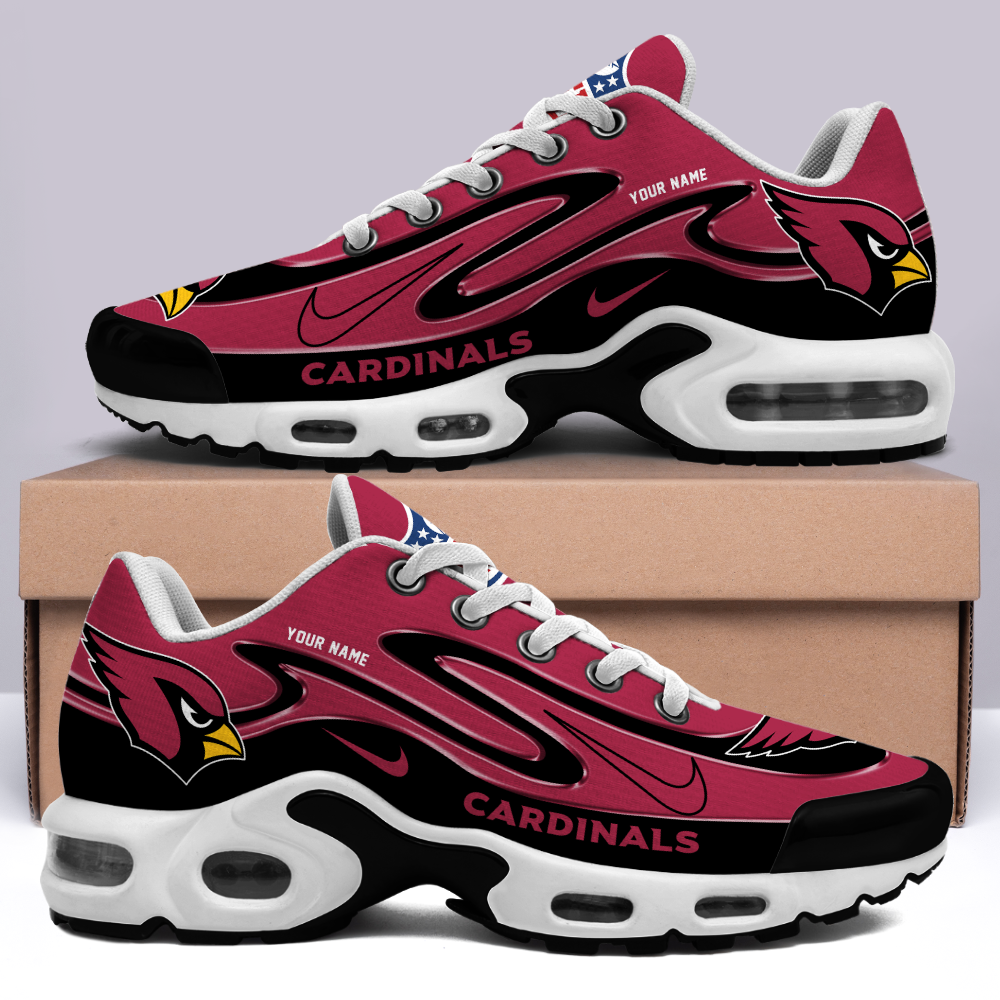 Arizona Cardinals-Best Gift For Fans Double Swoosh Personalized H56 Shoes-SP28122301ID02DS01