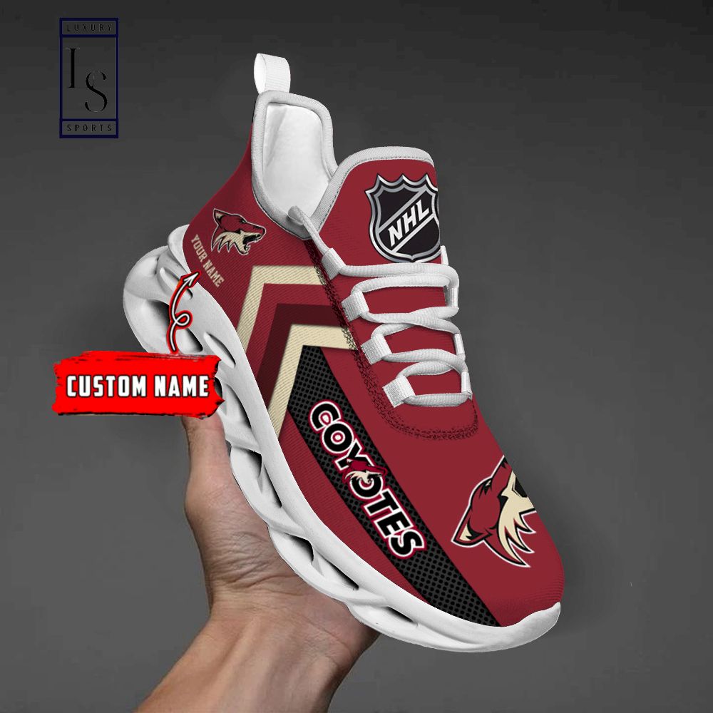 Arizona Coyotes NHL Personalized Max Soul Shoes