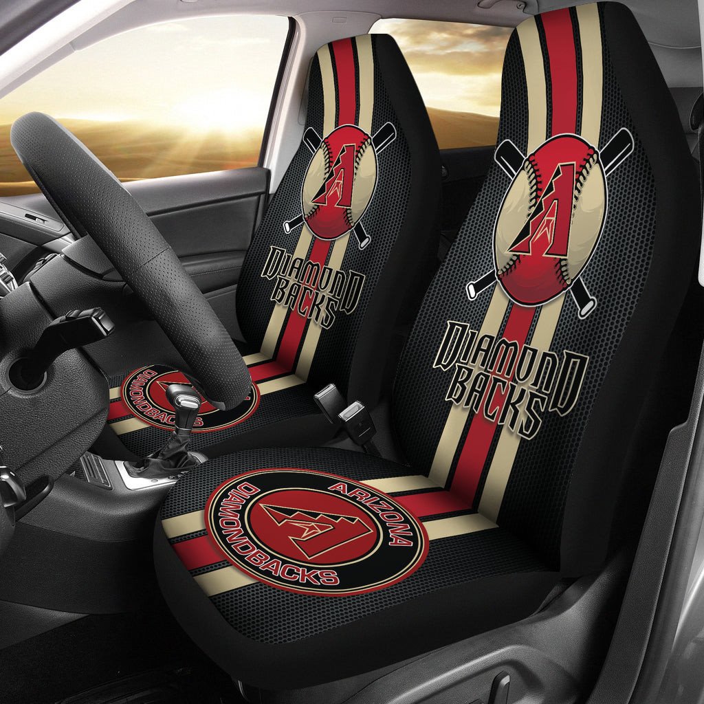Arizona Diamondbacks Car Seat Covers MBL Baseball Ph220914-02