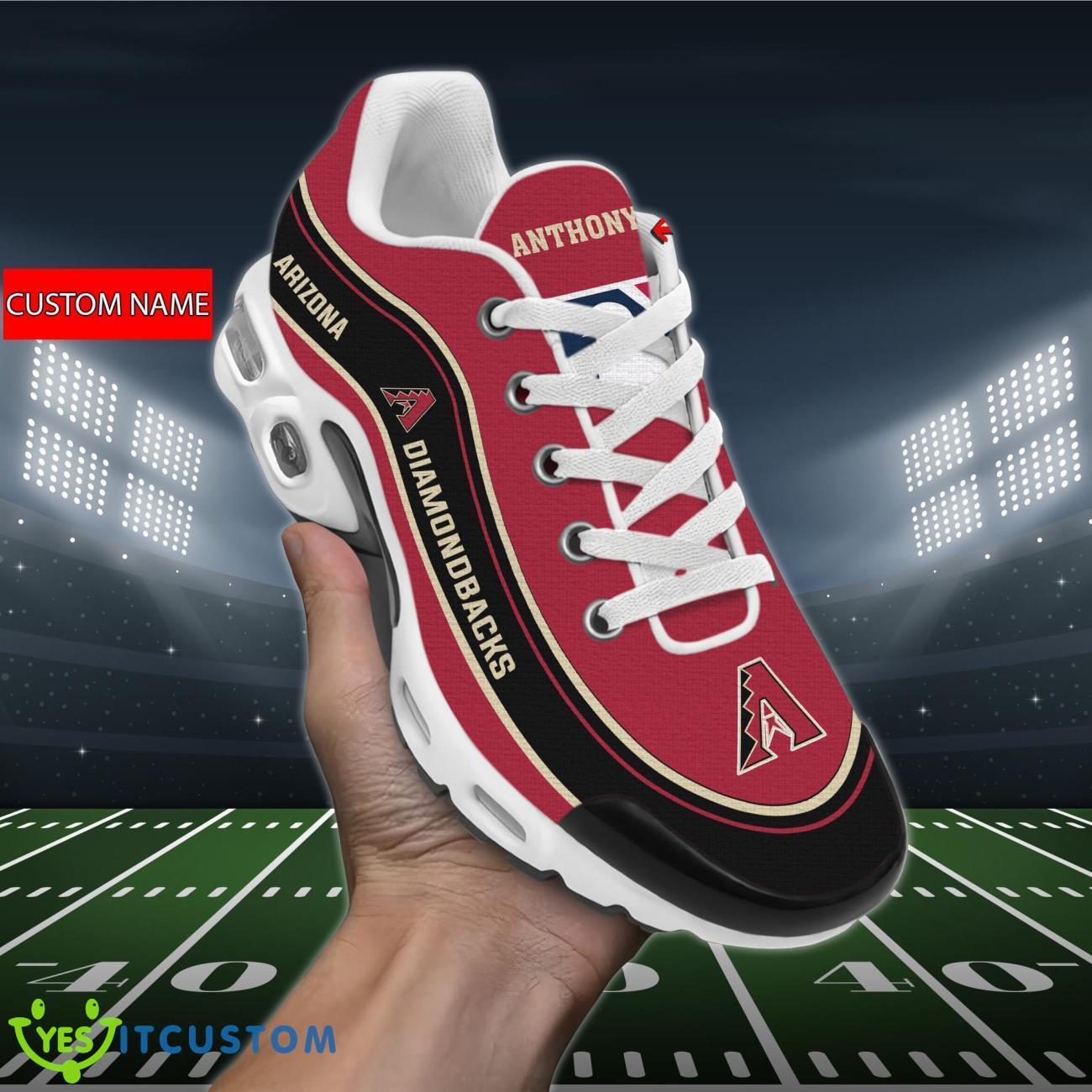 Arizona Diamondbacks MLB Personalized Name Air Cushion Sports Shoes Sneaker KLTNS220184