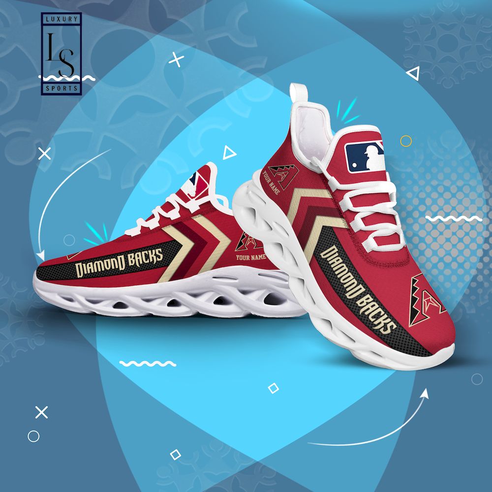 Arizona Diamondbacks Personalized Max Soul Shoes