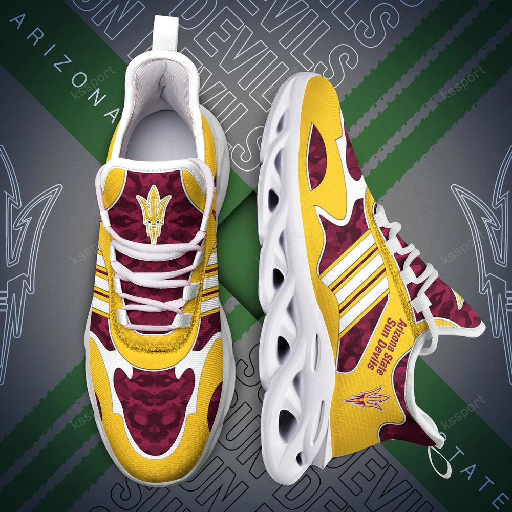 Arizona State Sun Devils Max Soul Clunky, Camo Running Sneakers For Fan Ever