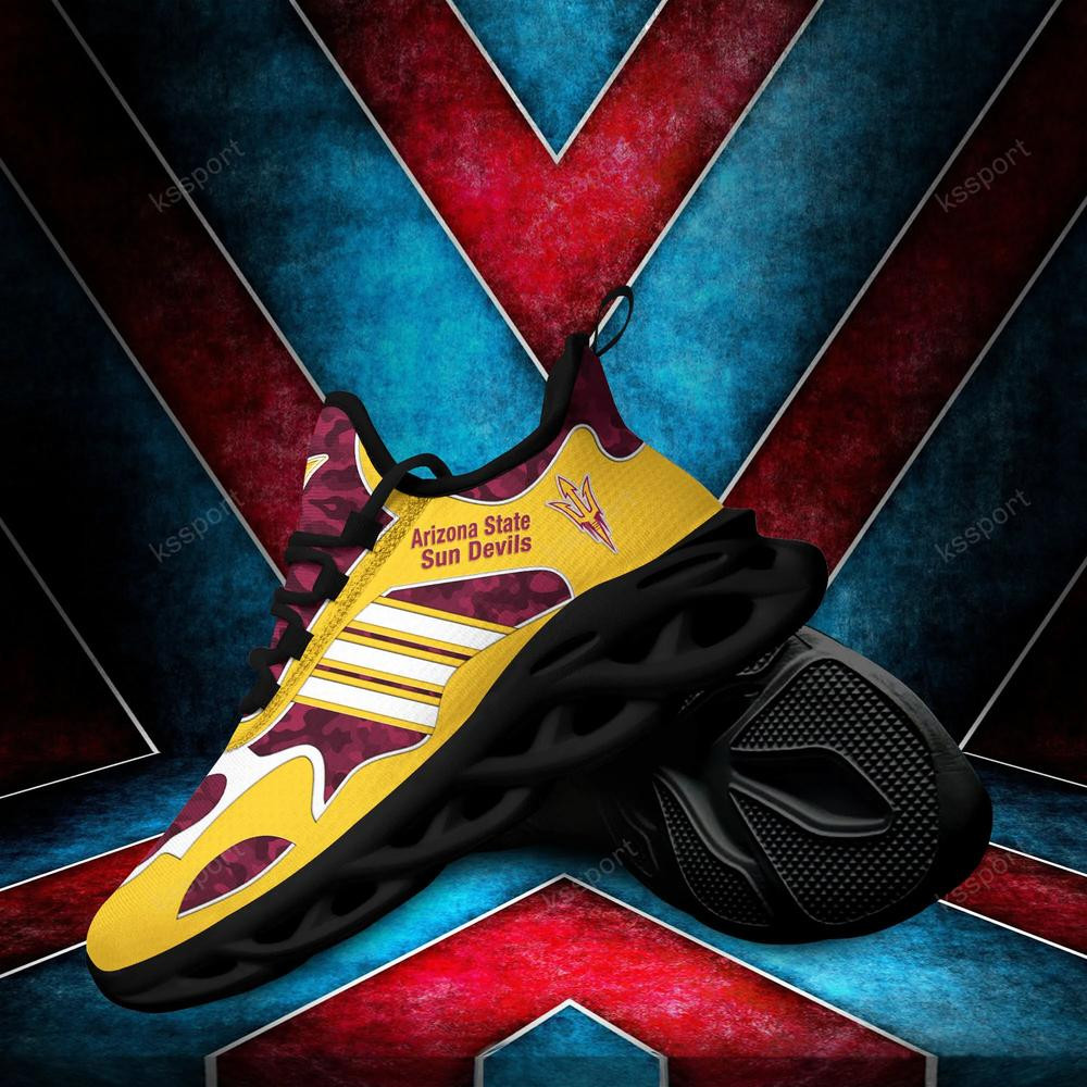 Arizona State Sun Devils Max Soul Clunky, Camo Running Sneakers For Fan Ever
