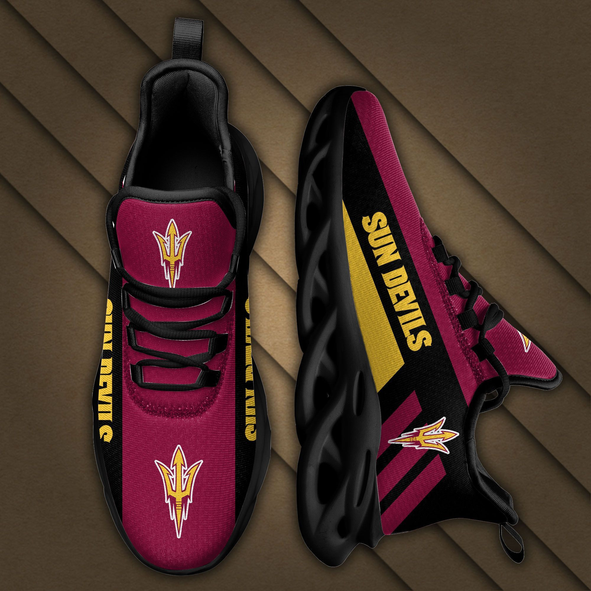 Arizona State Sun Devils Max Soul Sneakers Shoes