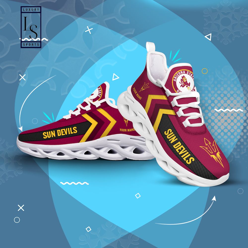 Arizona State Sun Devils Personalized Max Soul Shoes