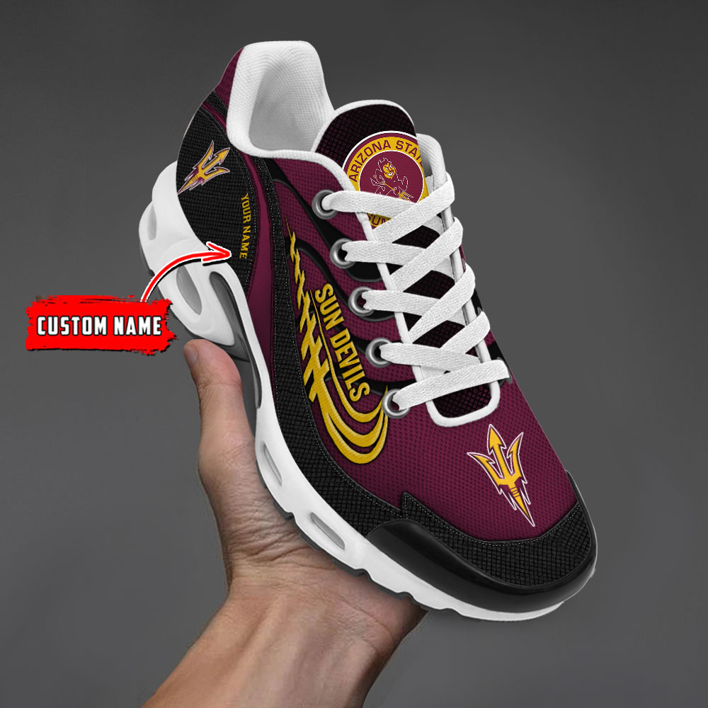 Arizona State Sun Devils Personalized Name Air Cushion Sports Shoes Sneaker KLTNS220527