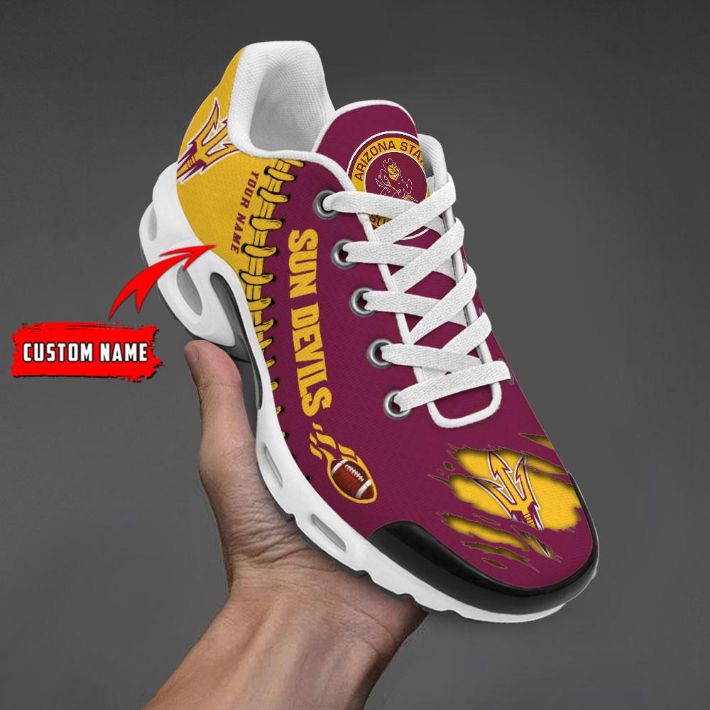 Arizona State Sun Devils Personalized Name Air Cushion Sports Shoes Sneaker KLTNS220570