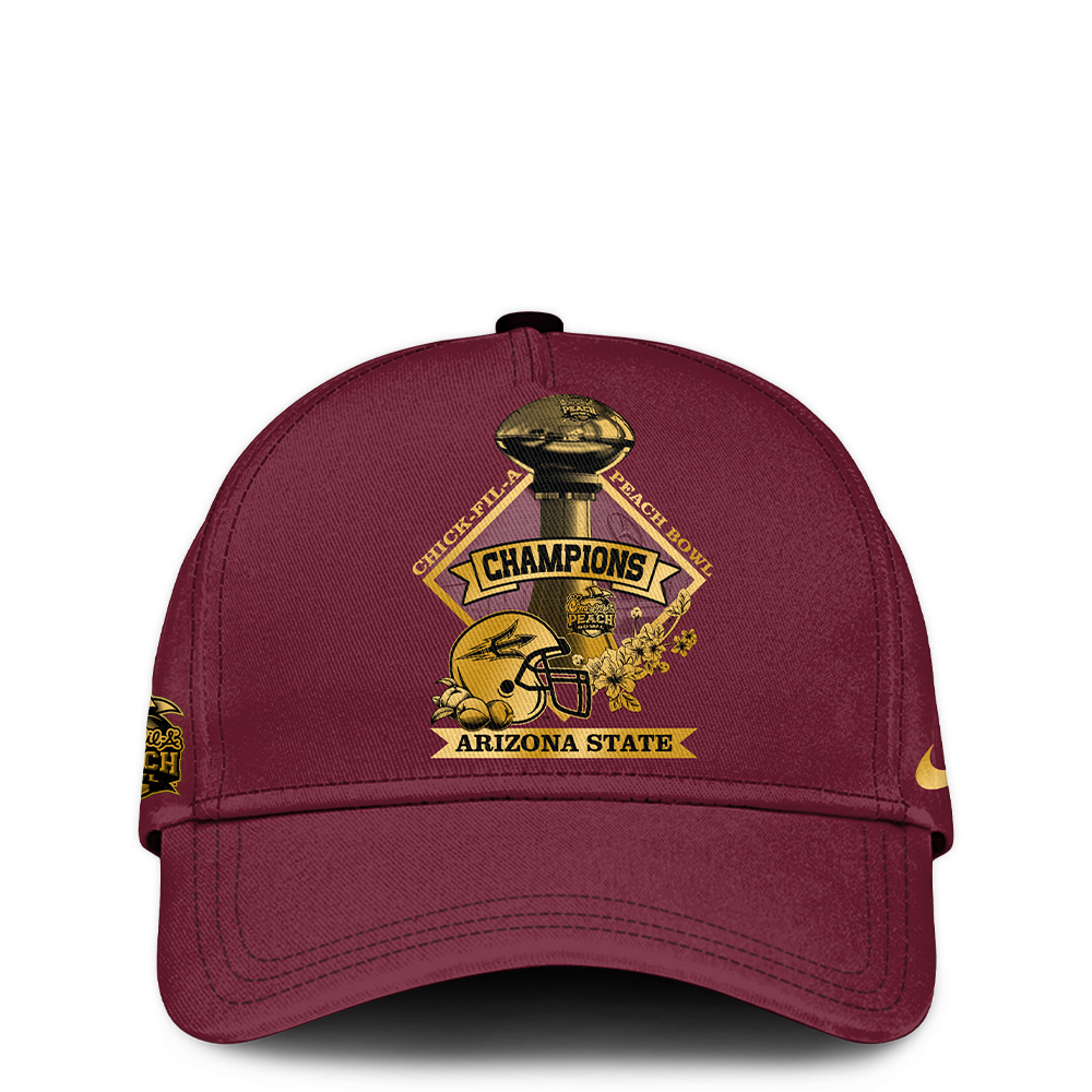 Arizona State Sun Devils x Peach Bowl Champions Zip Hoodie v2