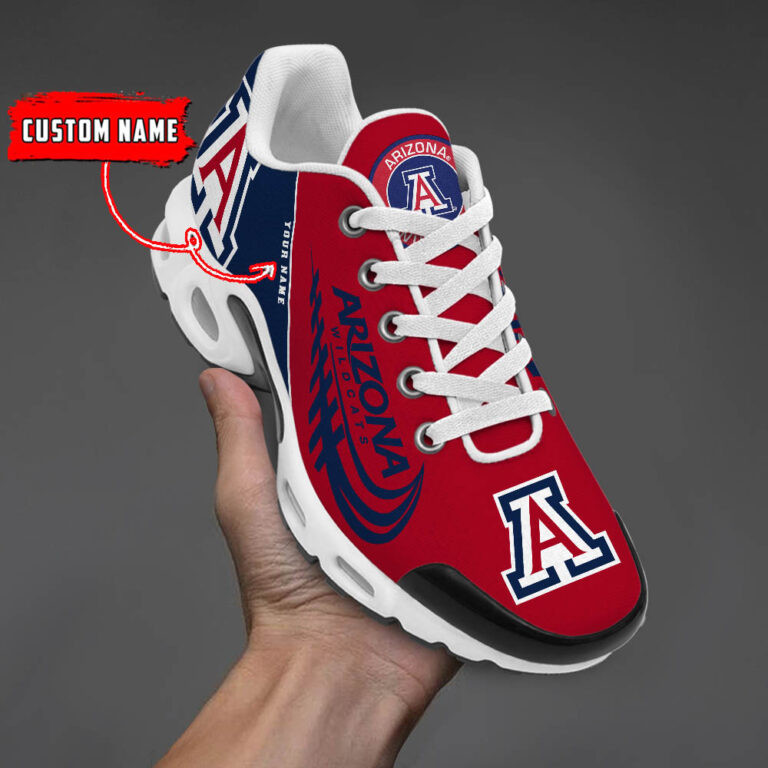 Arizona Wildcats Custom Name TN Shoes DS001