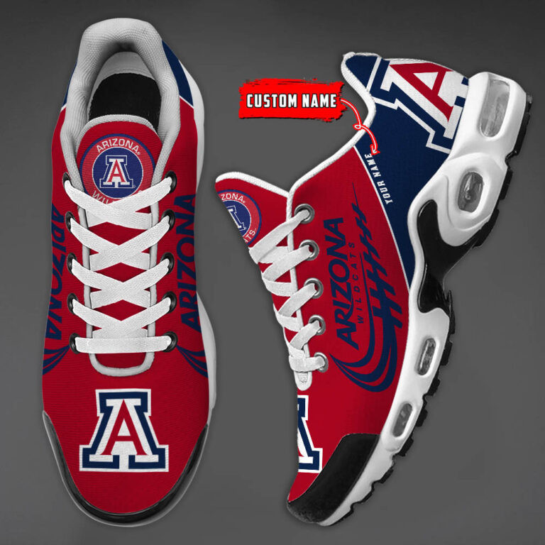 Arizona Wildcats Custom Name TN Shoes DS001