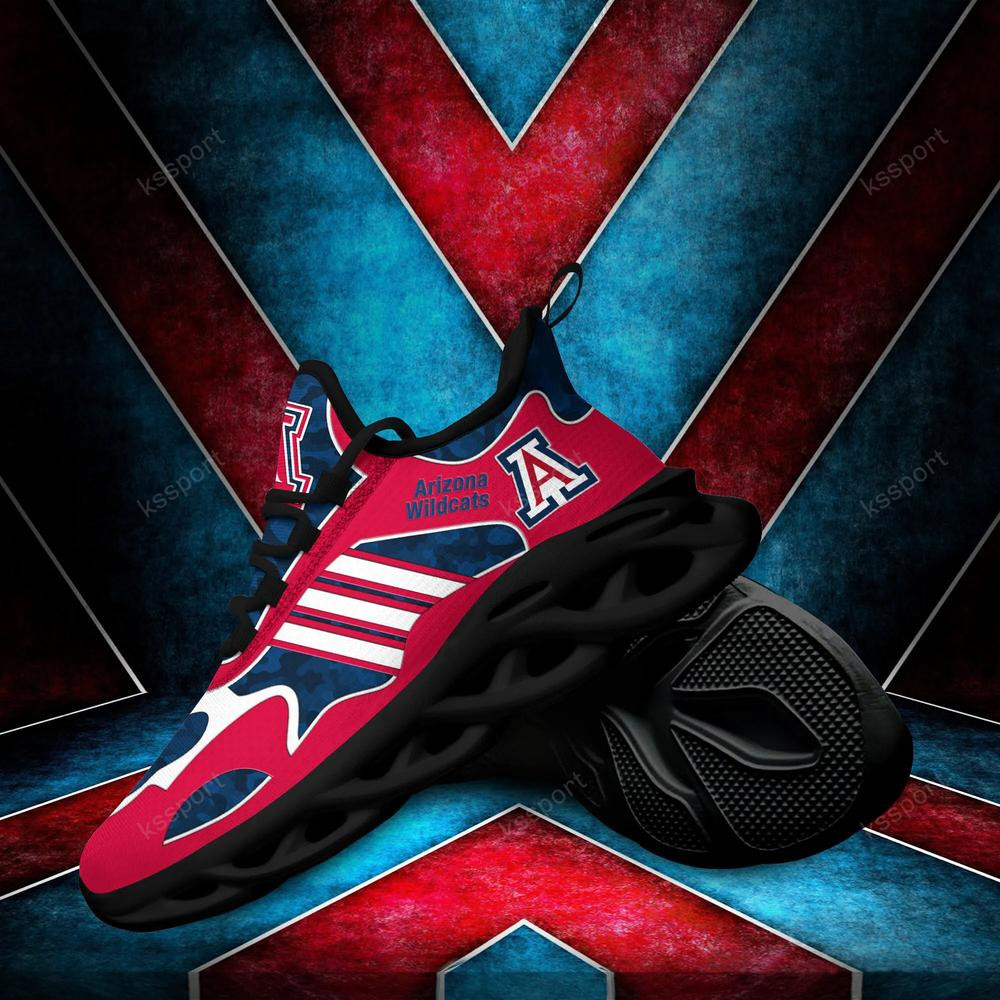 Arizona Wildcats Max Soul Clunky, Camo Running Sneakers For Fan Ever