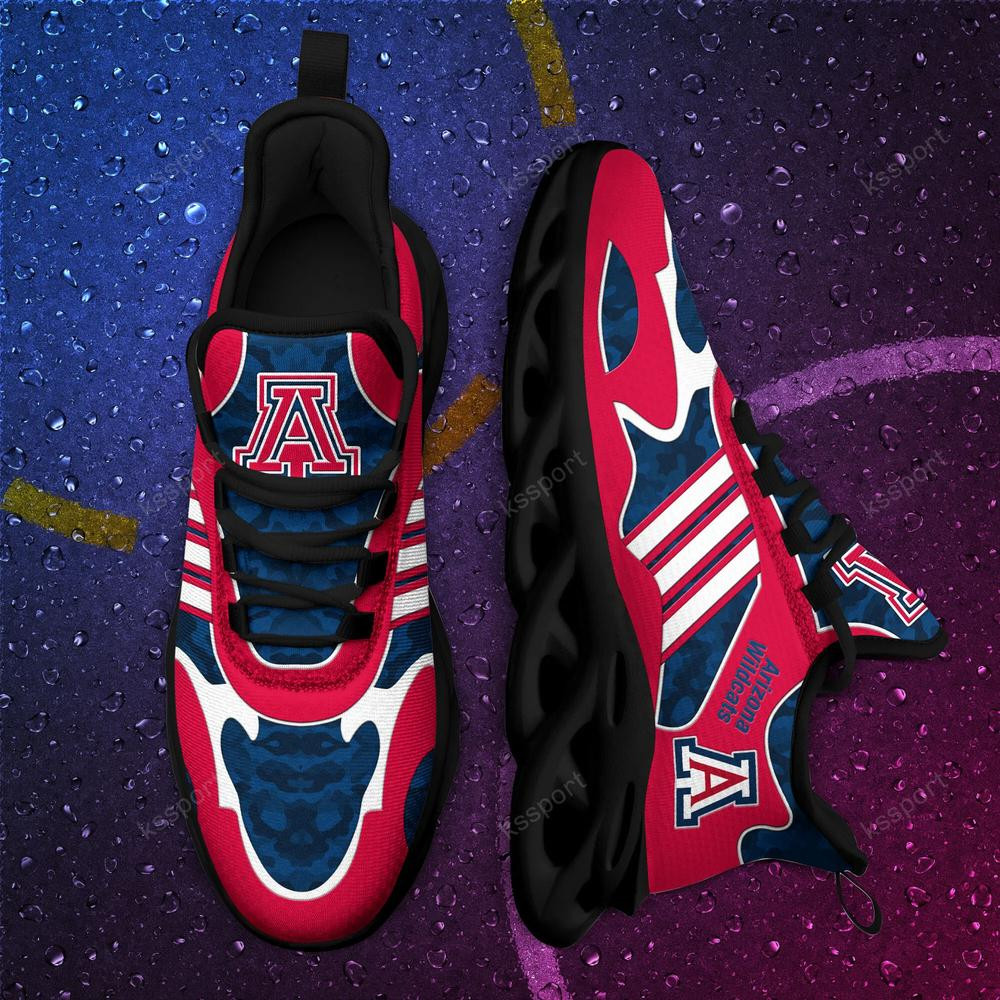Arizona Wildcats Max Soul Clunky, Camo Running Sneakers For Fan Ever