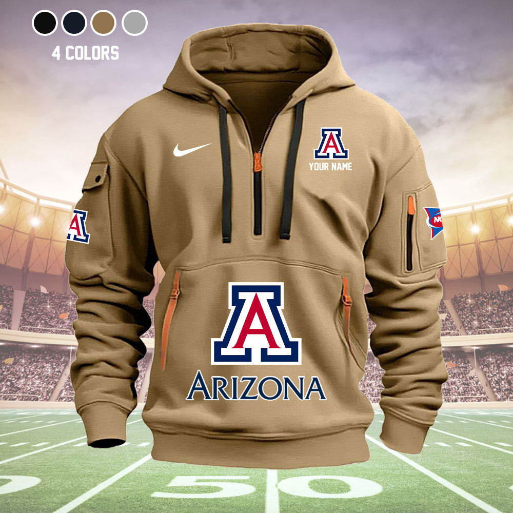 Arizona Wildcats Quarter Zip Hoodie