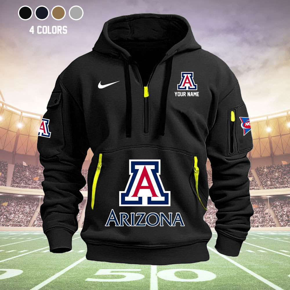 Arizona Wildcats Quarter Zip Hoodie