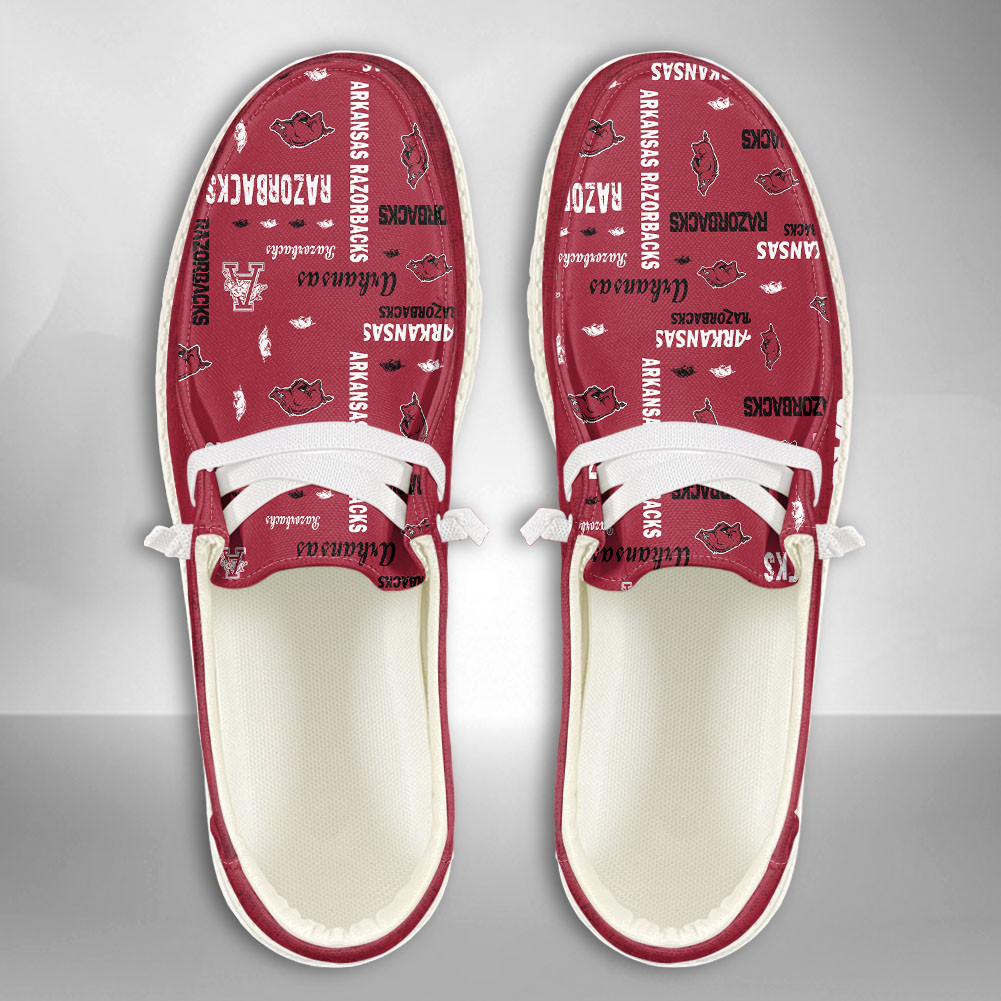Arkansas Razorbacks Hey Dude Shoes