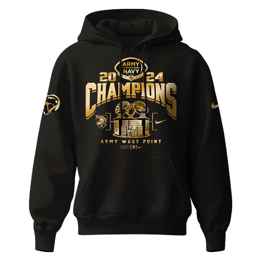 Army Black Knights CIC Trophy Champion Hoodie #1