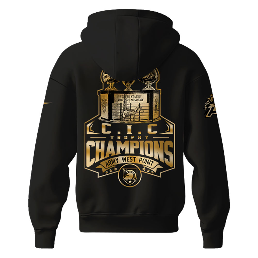 Army Black Knights CIC Trophy Champion Hoodie #1
